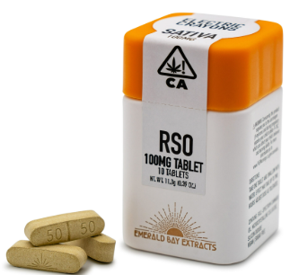 Photograph of product: Emerald Bay Extracts Dream Queen Oui'd 10PK x 100mg Tabs