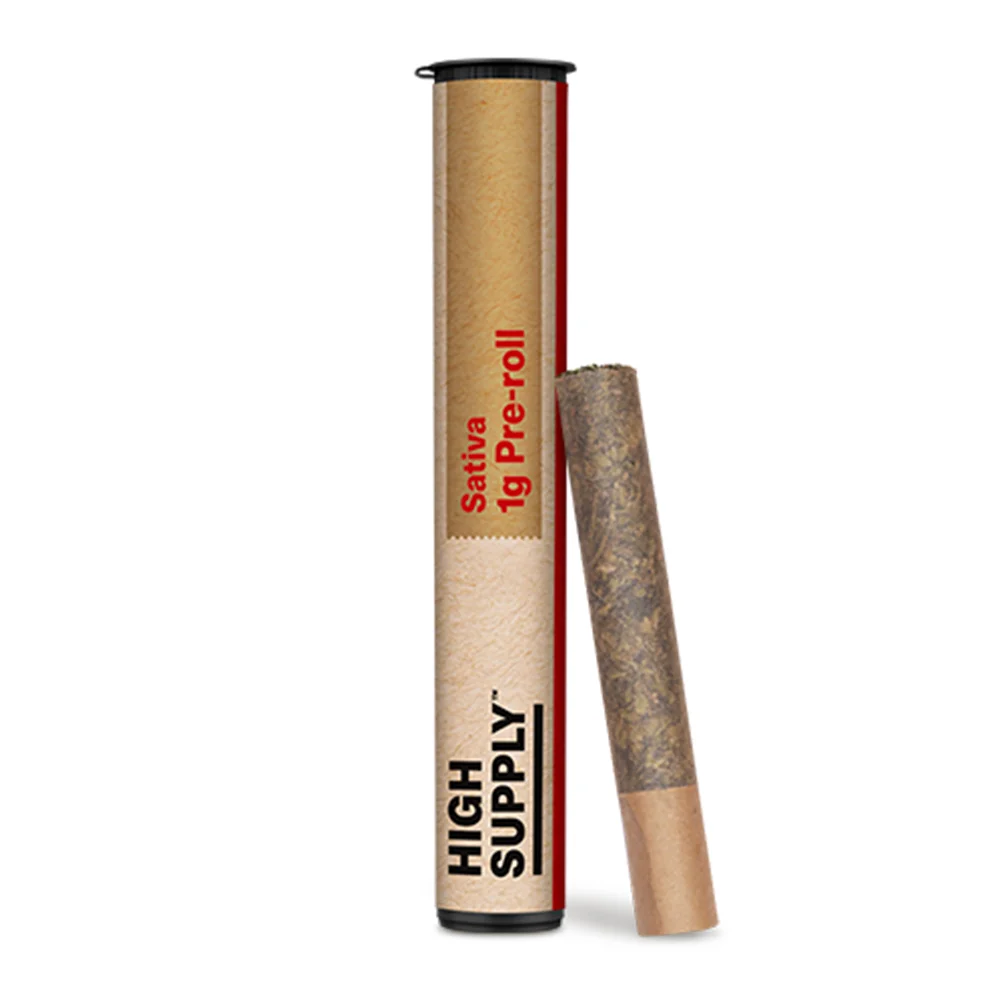 Photograph of product: Banana Cream Cake Pre-Roll | 1g - High Supply