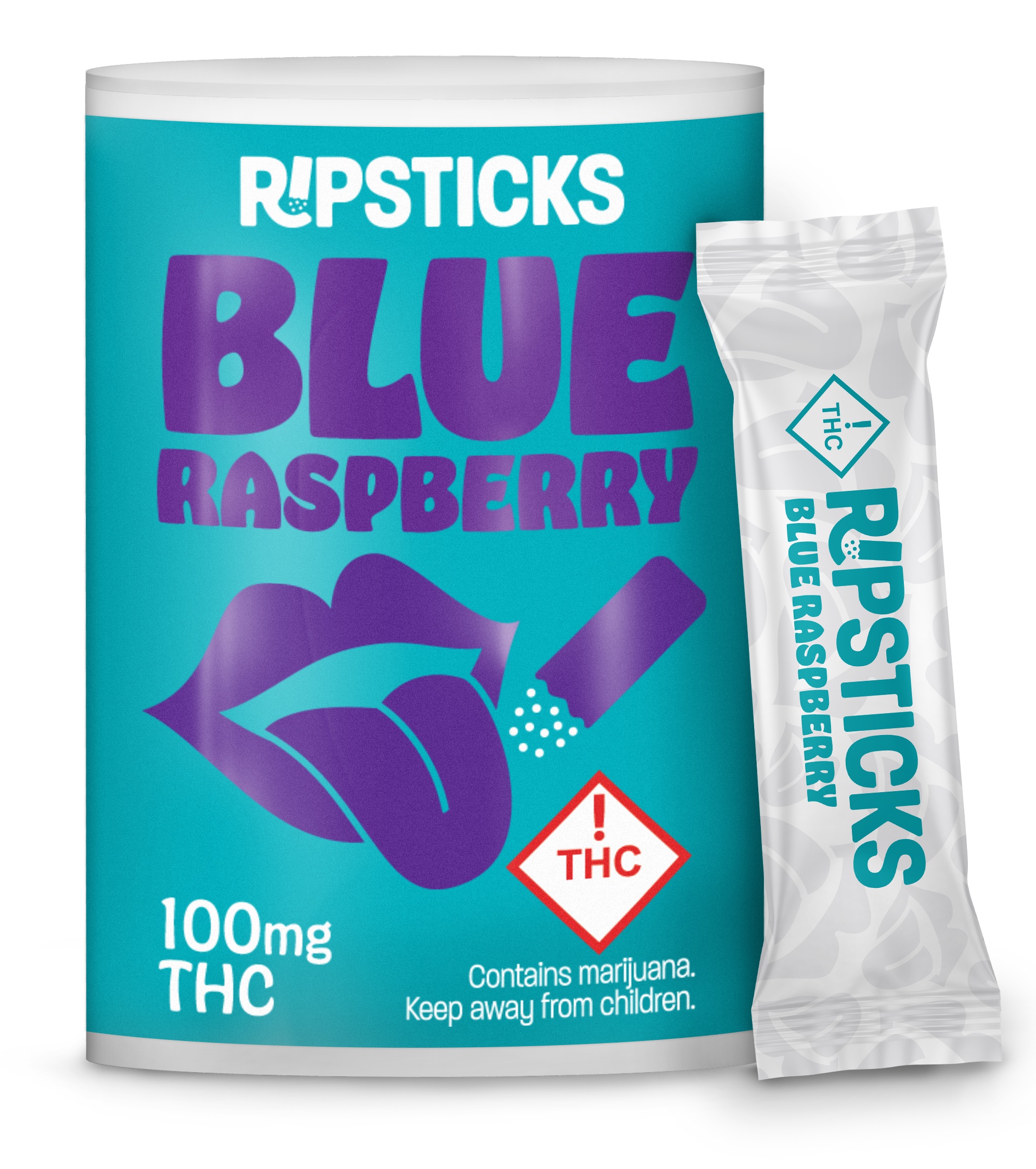 Photograph of product: Ripple | Ripsticks | REC - Blue Raspberry