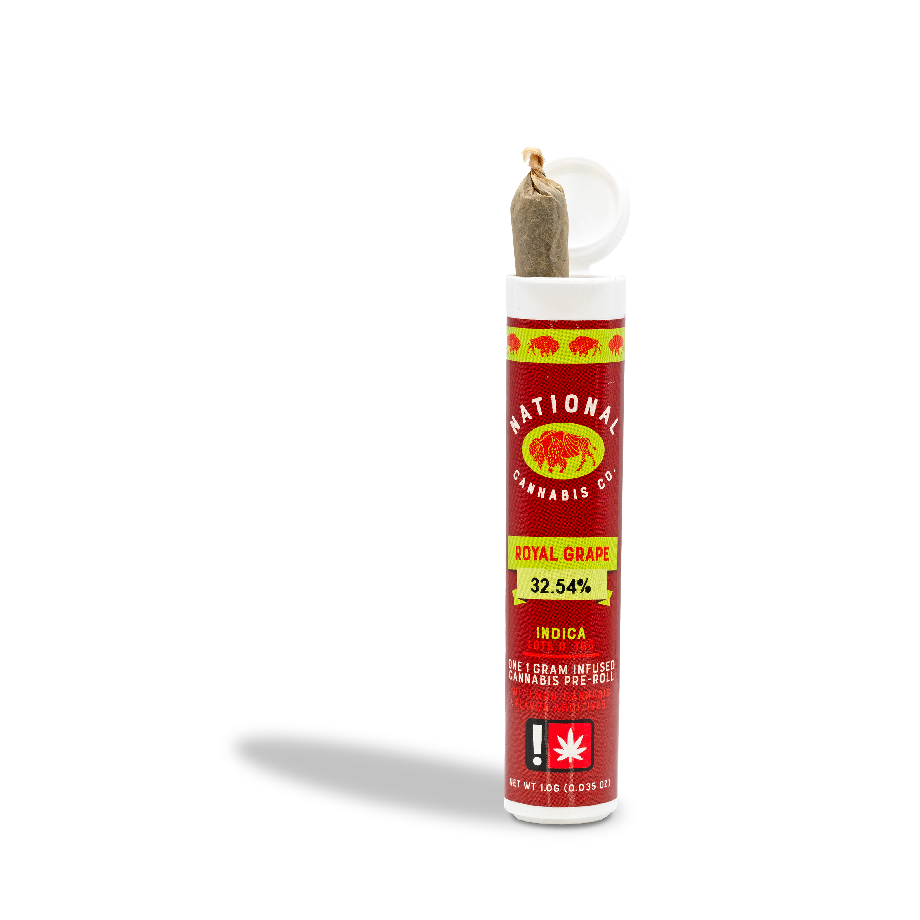 Photograph of product: National Oui'd - Royal Gr@pe Infused + Flavored Pre-Roll