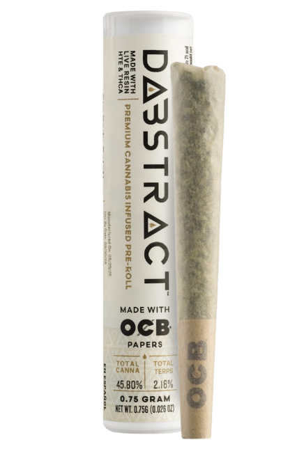 Photograph of product: DABSTRACT CHI-TOWN DIESEL 1PK INFUSED PRE-ROLL .75g