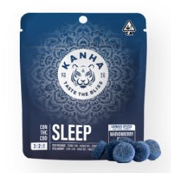 Photograph of product: Kanha - 3:2:1 Marionberry Plum Sleep CBN:TH-oui:CBD