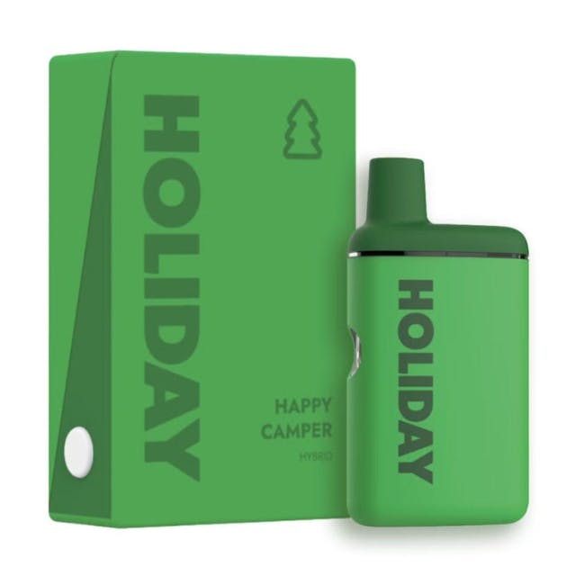 Photograph of product: Holiday | Happy Camper Disposable Vape - 1g