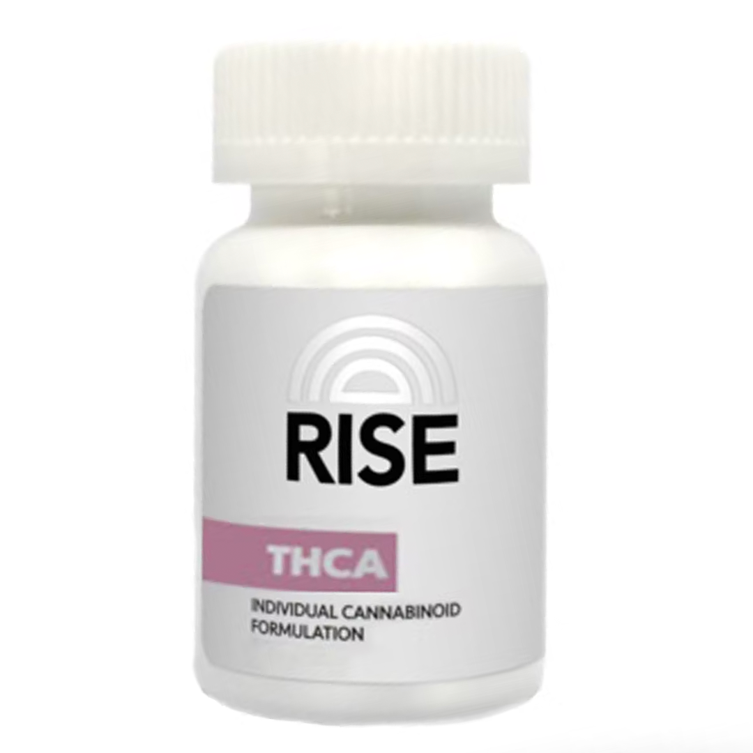 Photograph of product: RISE - 200mg Tablets - RSO