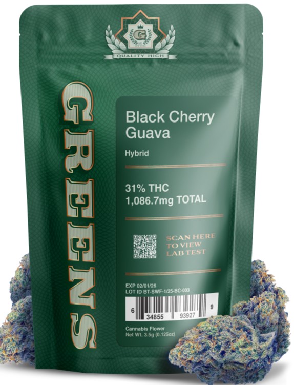 Photograph of product: Black Cherry Guava | Flower | 3.5g