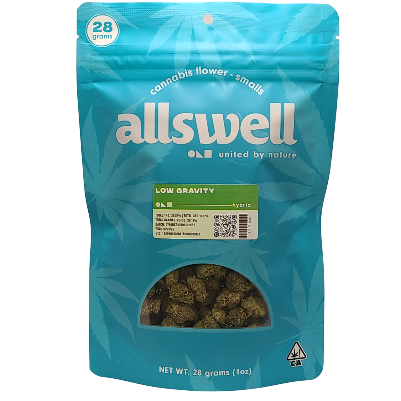 Photograph of product: LOW GRAVITY 28G SMALLS