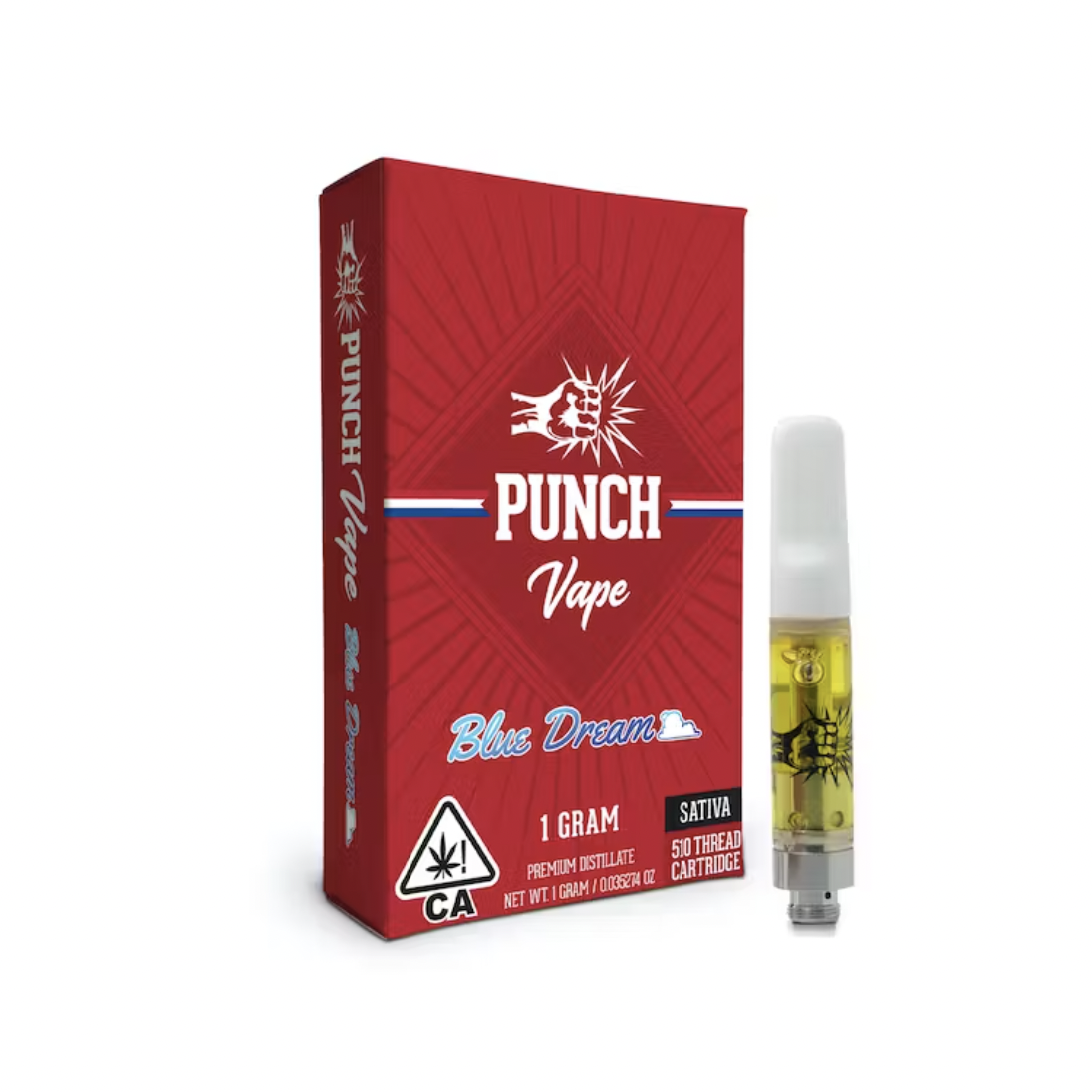 Photograph of product: Cartridge (Distillate) - Blue Dream