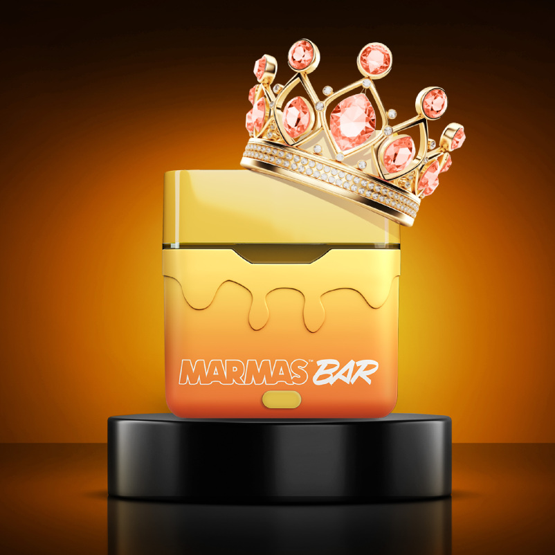 Photograph of product: Disposable Vape | Marmas Bar | Peach Rings [Liquid Diamonds] | 1g