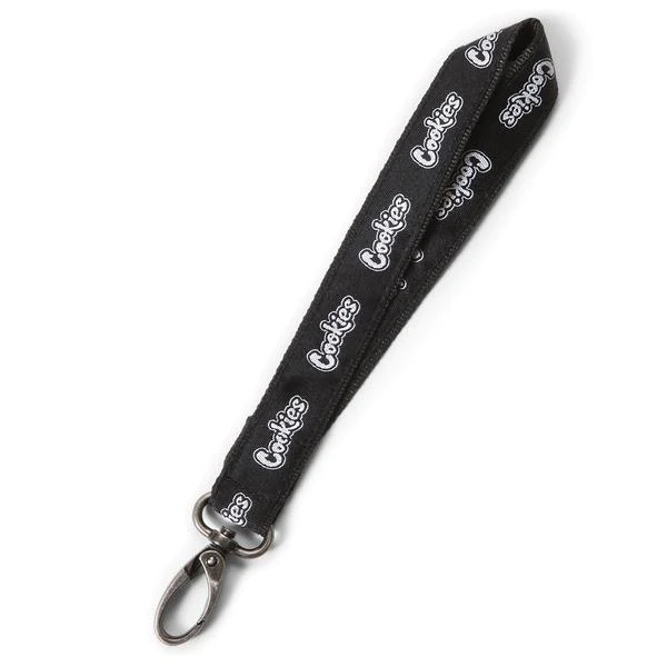 Photograph of product: Cookies - Original Mint 6.5" Small - Lanyard - Black/White
