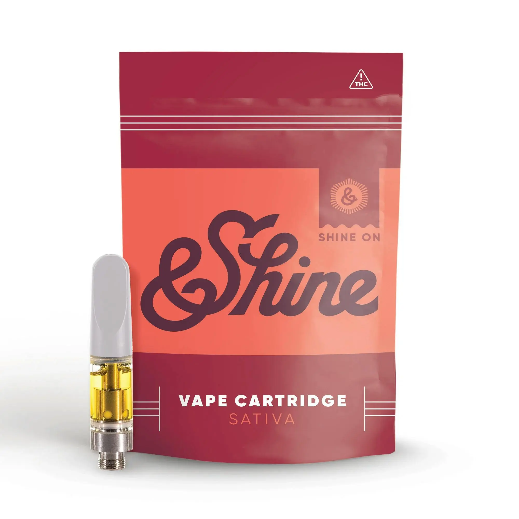 Photograph of product: &SHINE Cart 1000mg: Orange Sunset