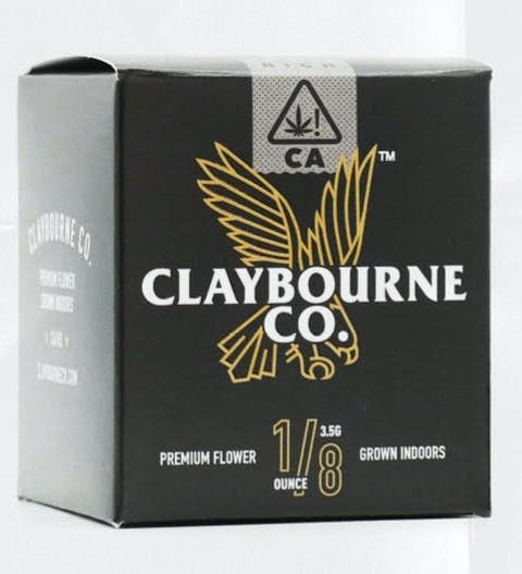 Photograph of product: [Claybourne Co.] Flower - 3.5g - Lemon Cherry Gelato (H/I)