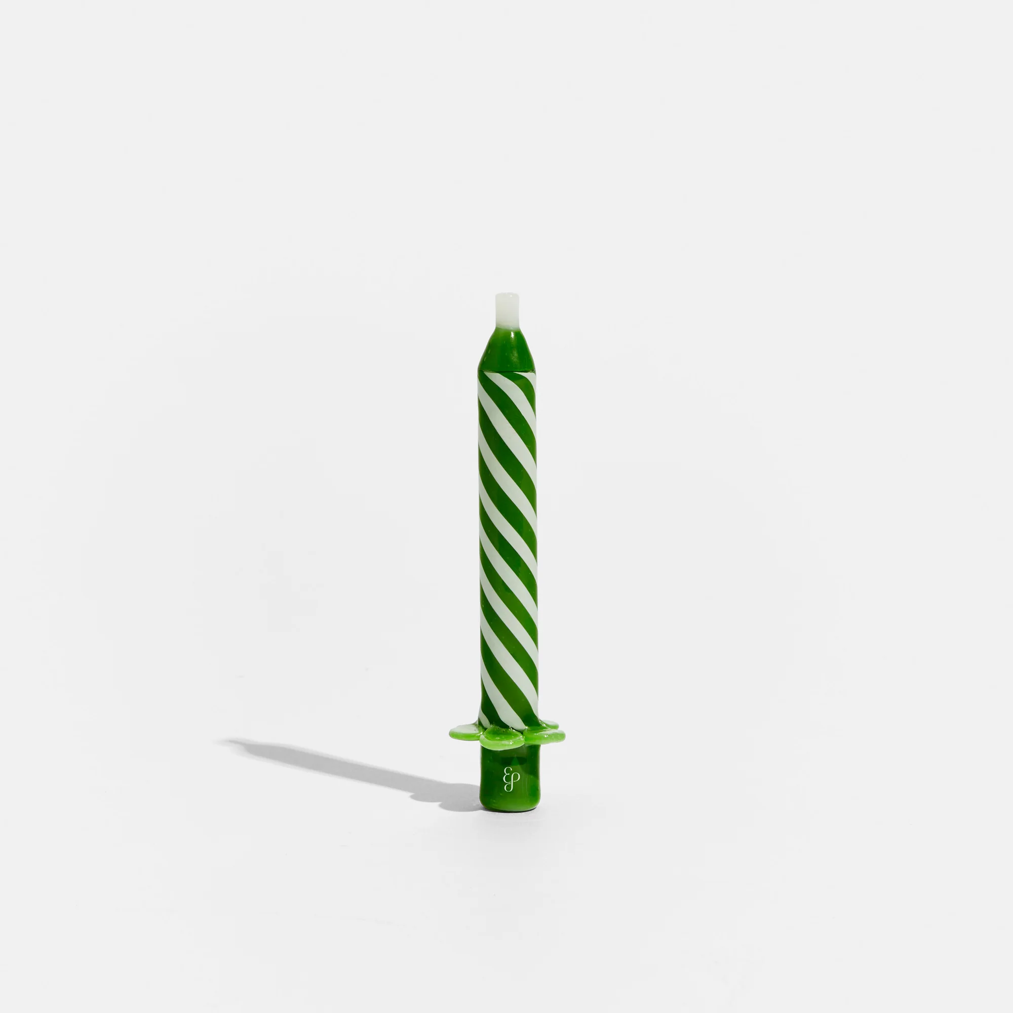Photograph of product: Candle One Hitter - Grass Green | Edie Parker