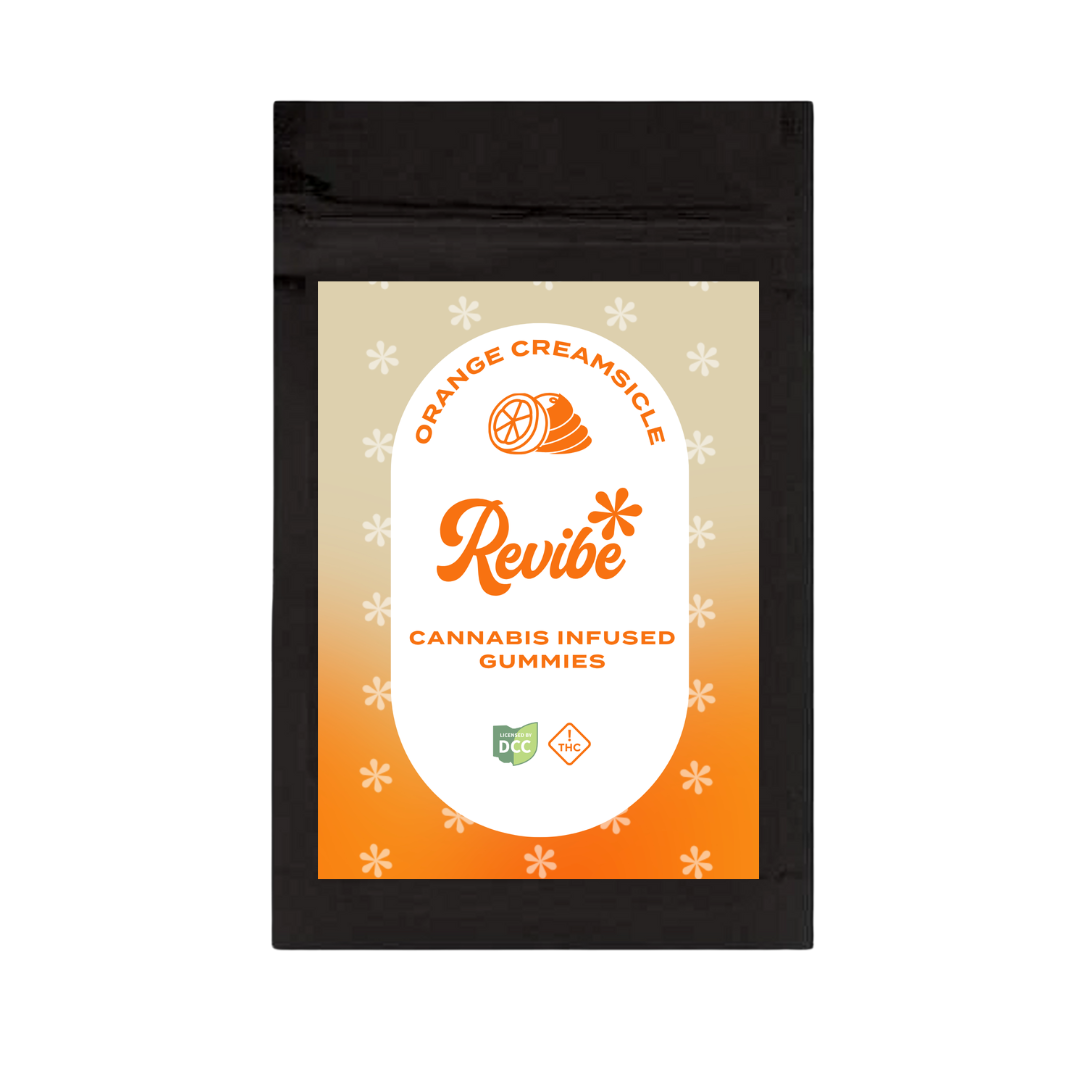 Photograph of product: Revibe - Orange Creamsicle Gummies 10pk - 100mg