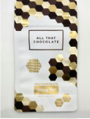 Photograph of product: All That Chocolate: 100mg Milk Chocolate Bar