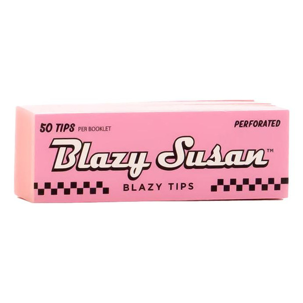 Photograph of product: Blazy Susan Perforated Filter Tips Pink 50ct