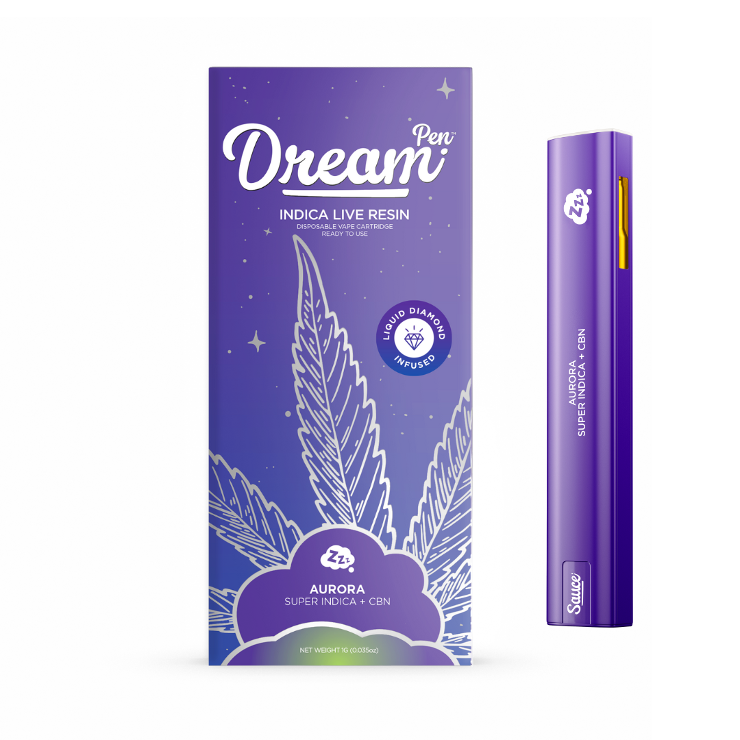 Photograph of product: Sauce | Aurora Live Resin Disposable Vape | 0.5g