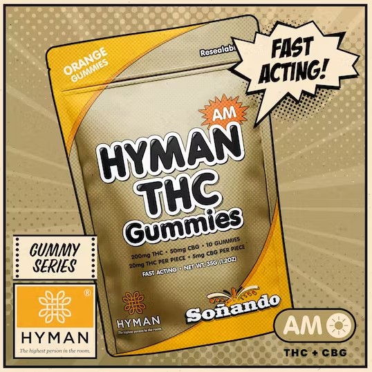 Photograph of product: Hyman - Sonando 200mg AM Gummies