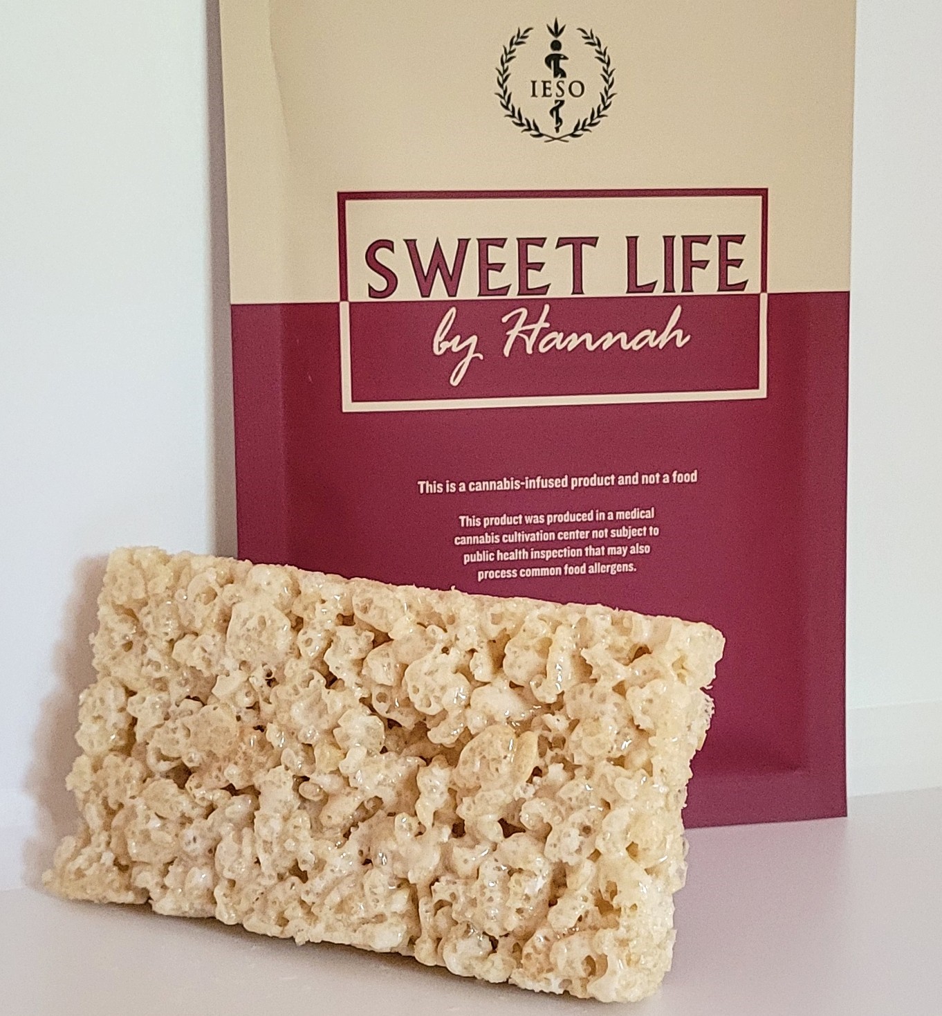 Photograph of Product: Marsh Mellow Rice Treat 25mg