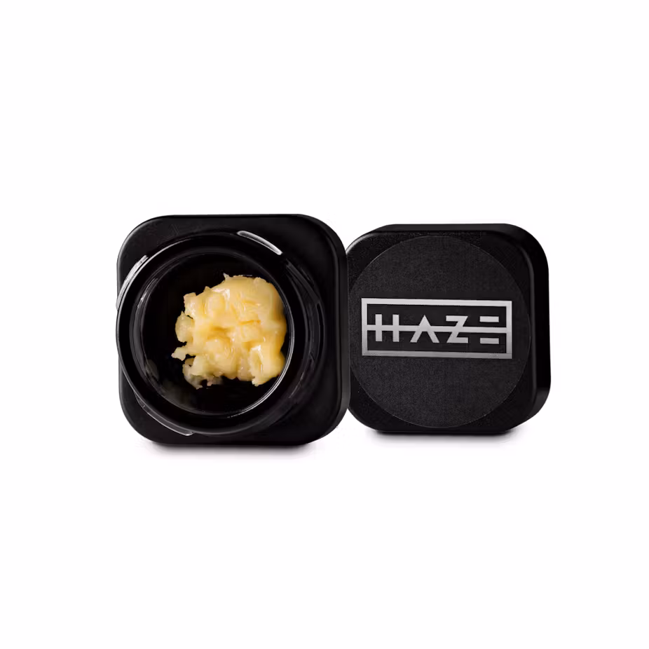 Photograph of product: Haze - Live Rosin Badder Cold Cured - Fresh Squeezed (S)