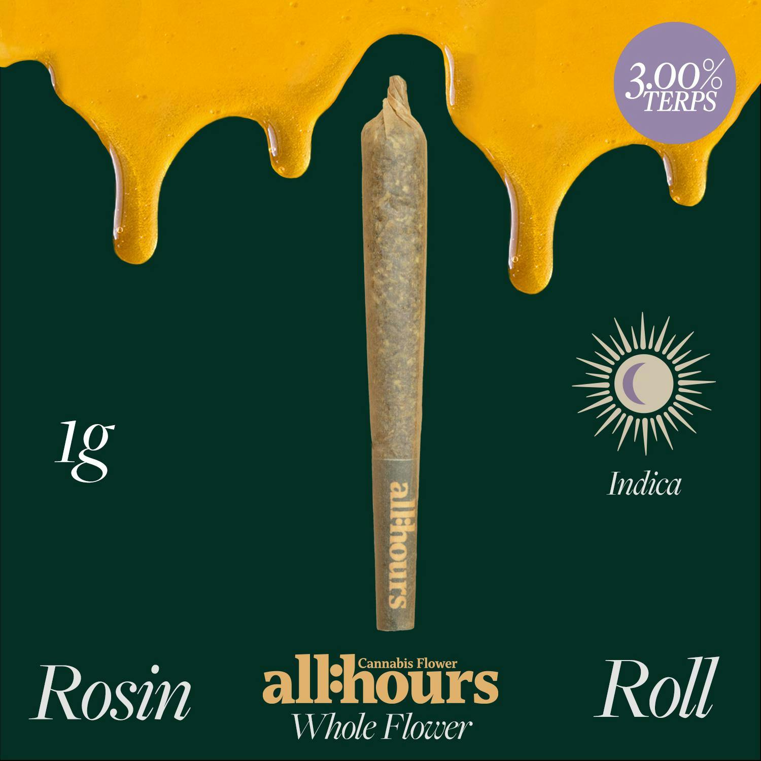 Photograph of product: all:hours Air HDZ (I) Rosin Roll 41019