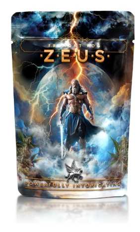 Photograph of product: GOD's Line | ZEUS - Fremont Fog - 3.5g