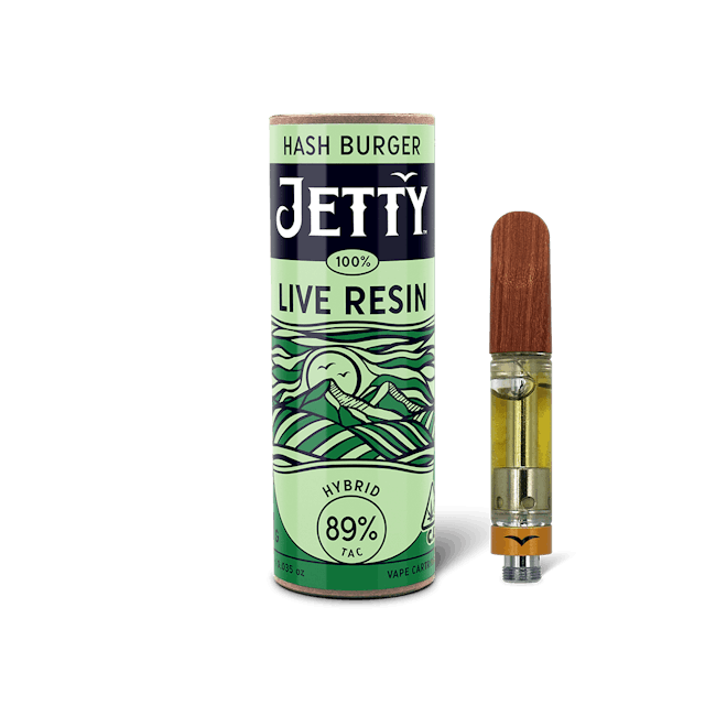 Photograph of product: Hash Burger | Live Resin Cartridge 1g