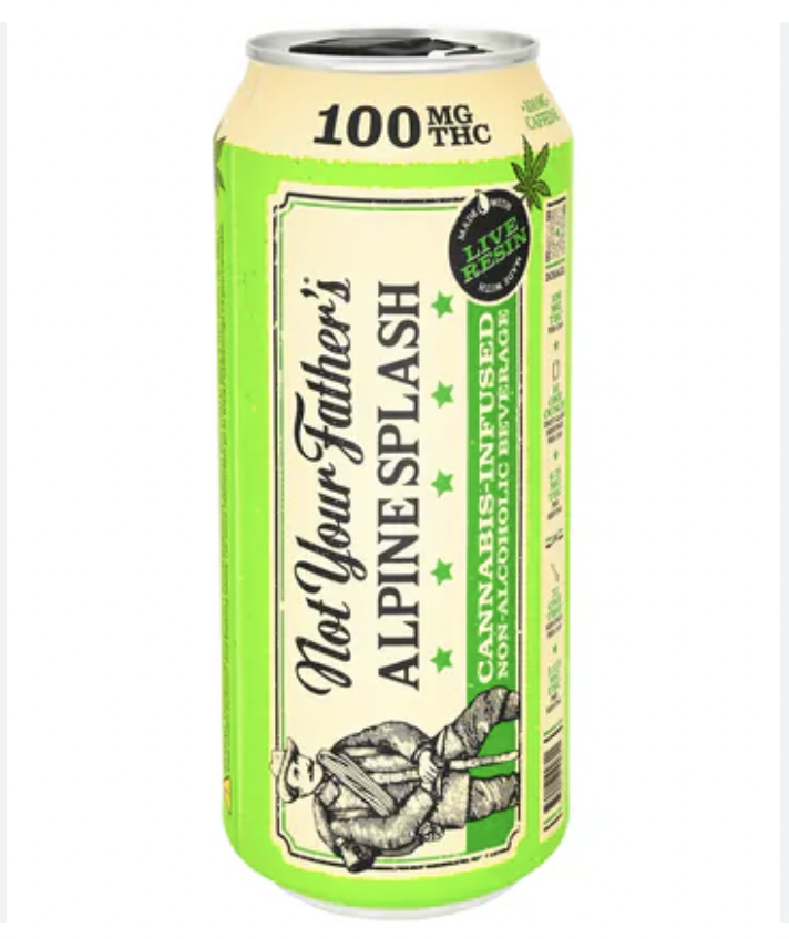 Photograph of product: Alpine Splash 16 Oz 100mg