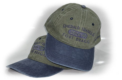 Photograph of product: Emerald Triangle VIP Hat 2025  $14