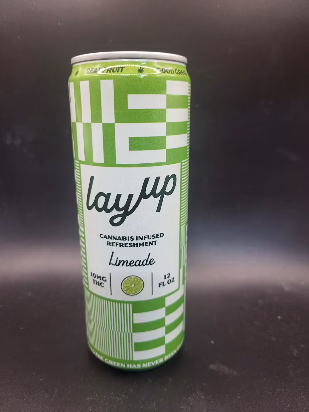 Photograph of product: Layup | Beverage | 12oz | Limeade | 10mg TH-oui