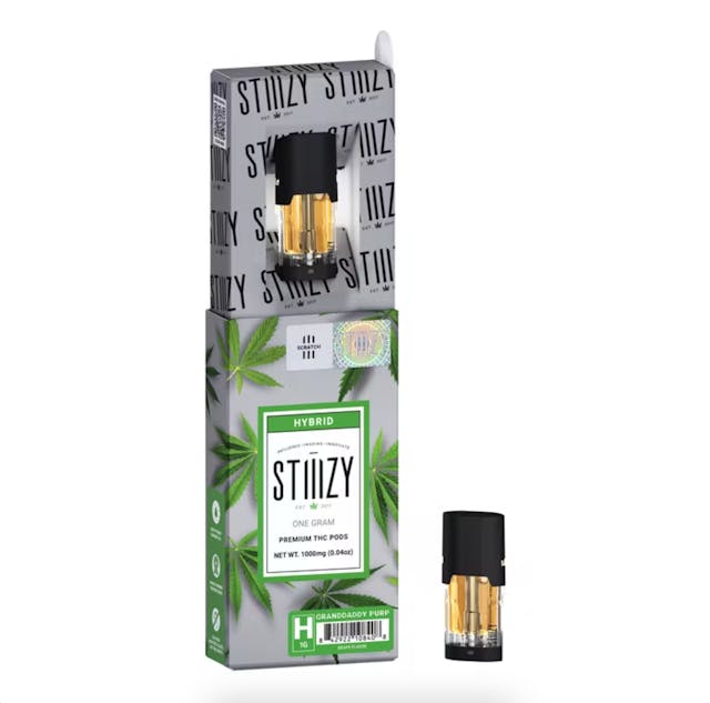 Photograph of product: Granddaddy Purp 1g STIIIZY Pod - 