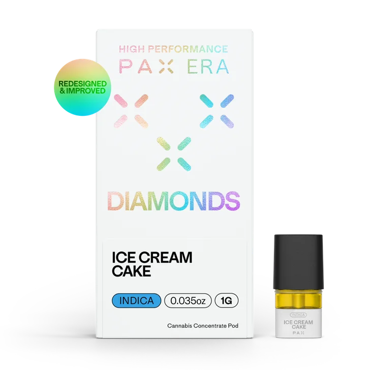 Photograph of product: Ice Cream Cake Liquid Diamonds | Pax Pod | 1g