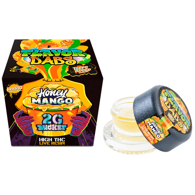 Photograph of product: Loud And Clear - Honey Mango (Hybrid) Live Resin Flavor Dabs