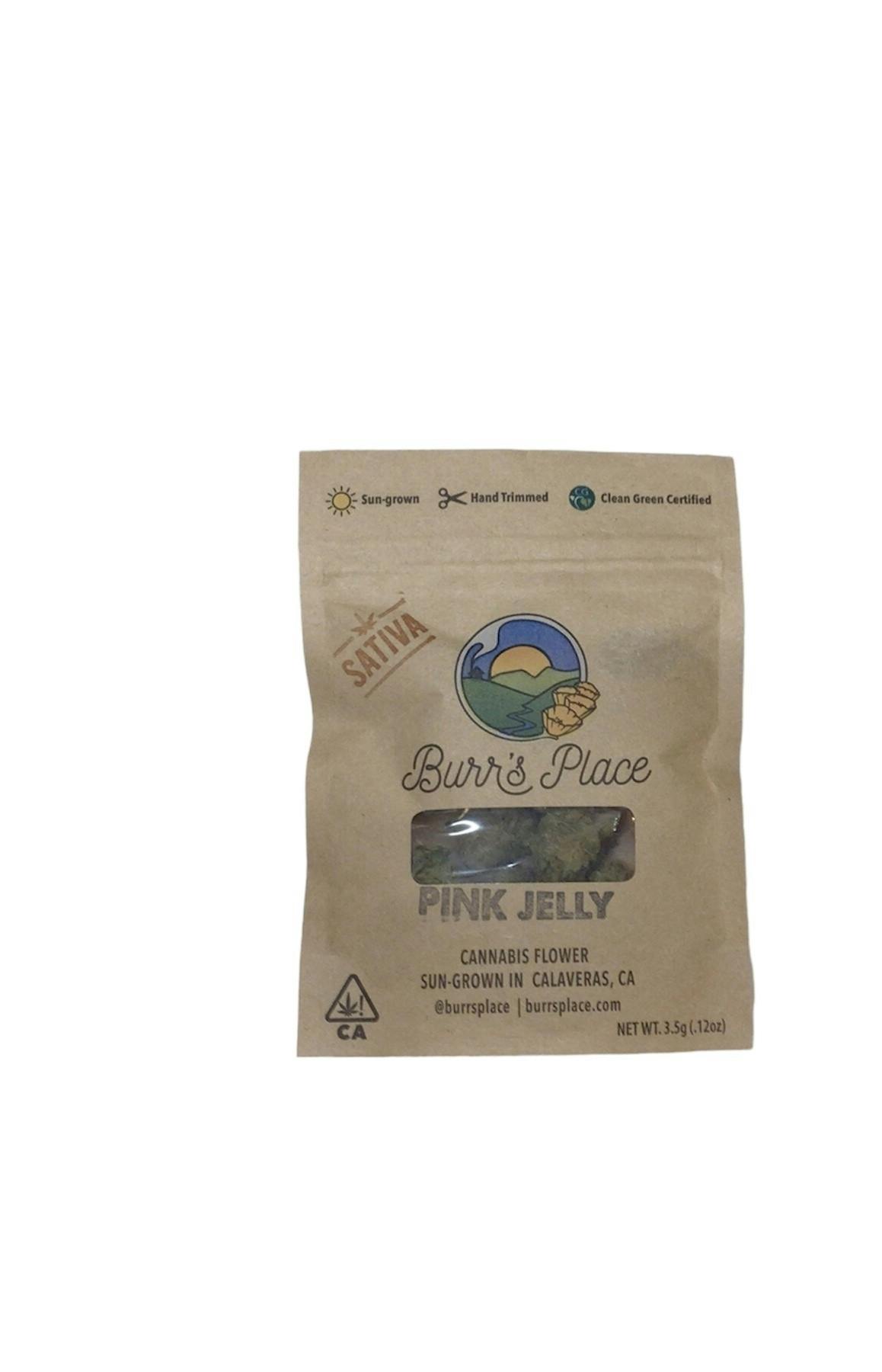 Photograph of product: Burrs Place- Pink Jelly