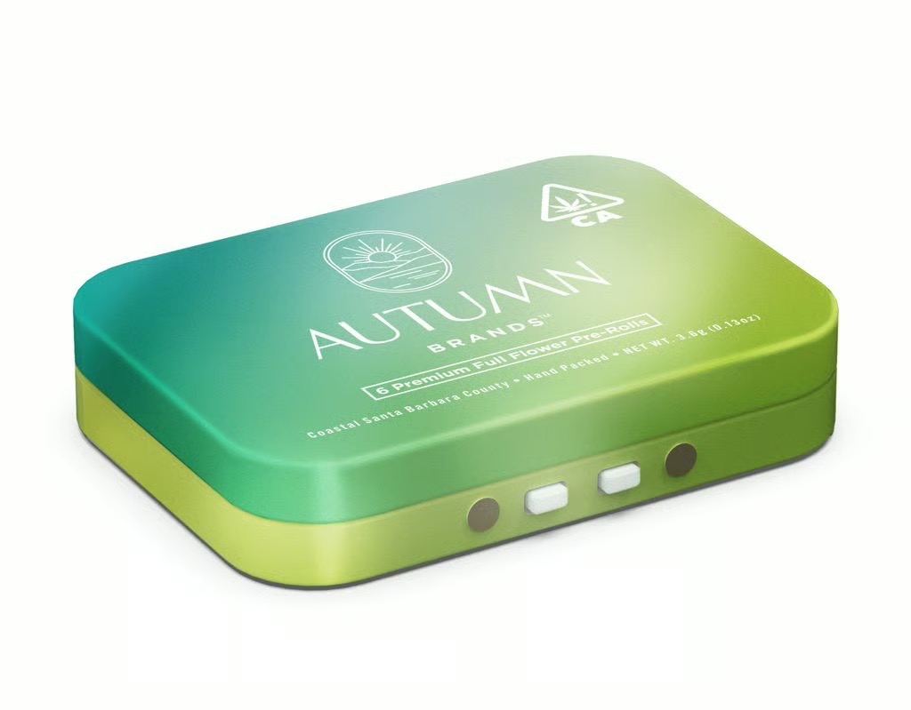 Photograph of product: AUTUMN BRANDS: Oui'd (LEMON HAZE x ILLEMONATI) GROWER'S COLLECTION 3.6G PREROLL 6PK