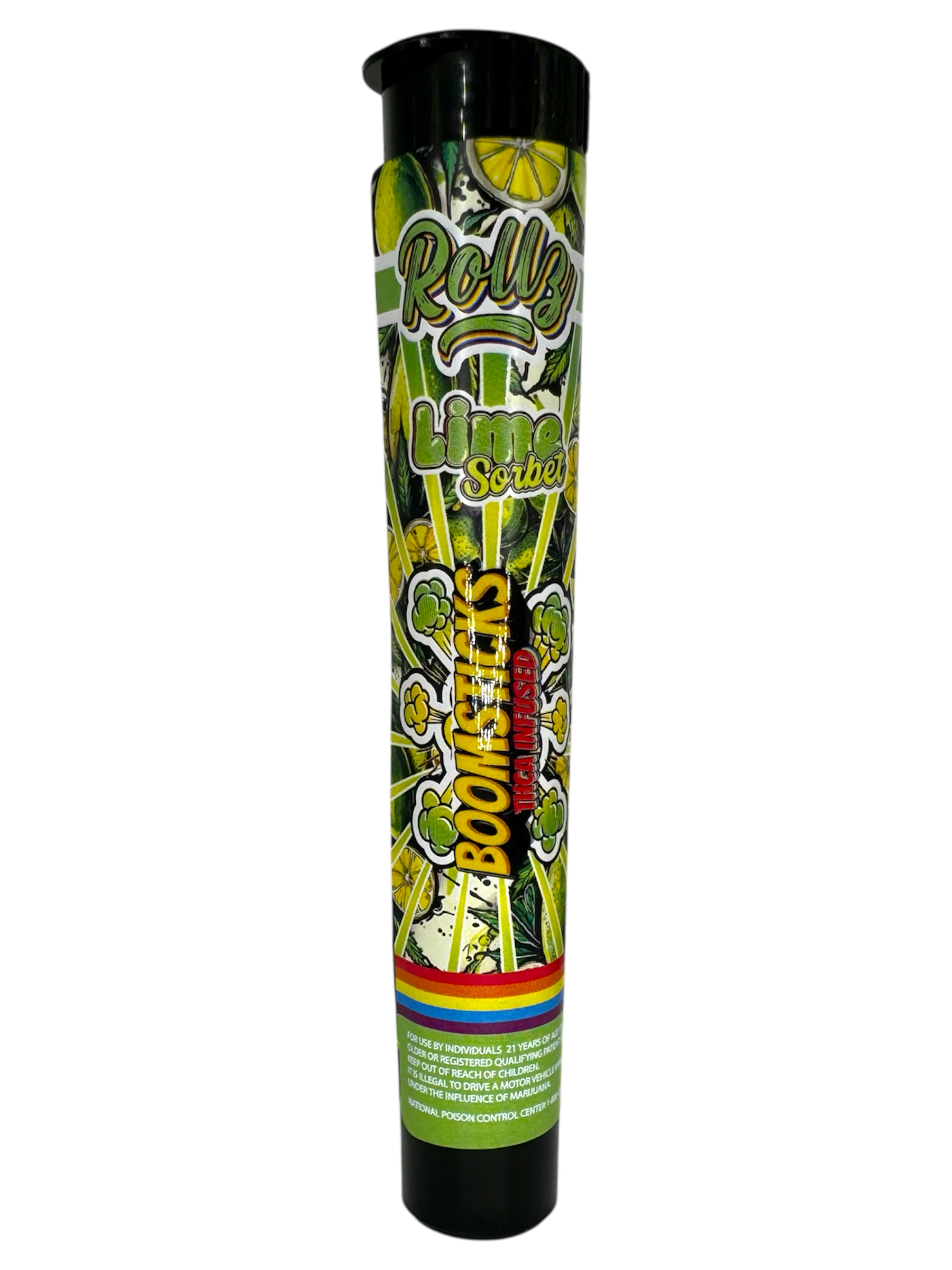 Photograph of product: Lime Sorbet Thca Infused Boomstick