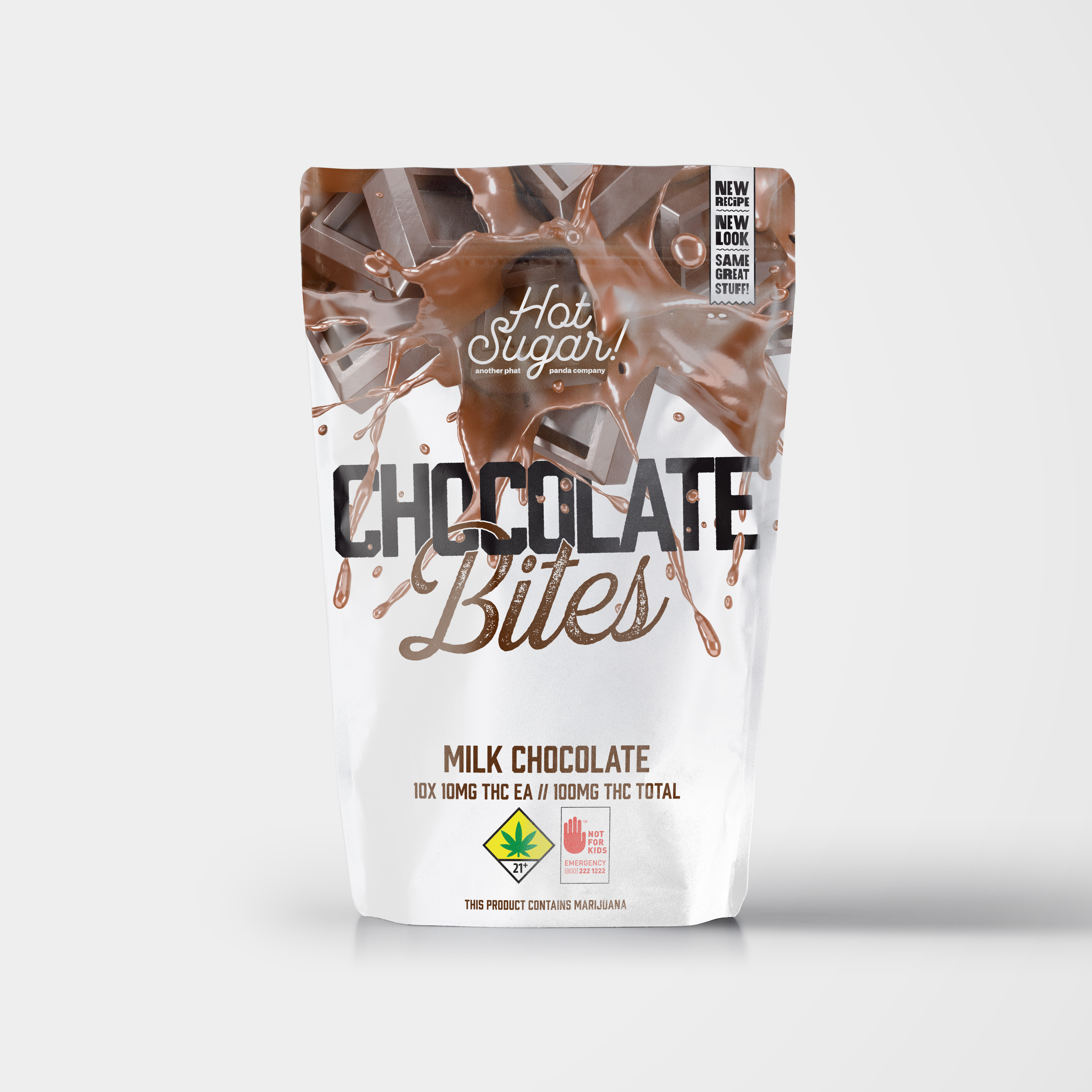 Photograph of product: Live Resin Milk Panda Chocolates - Oui'd | 10pk | (100mg)
