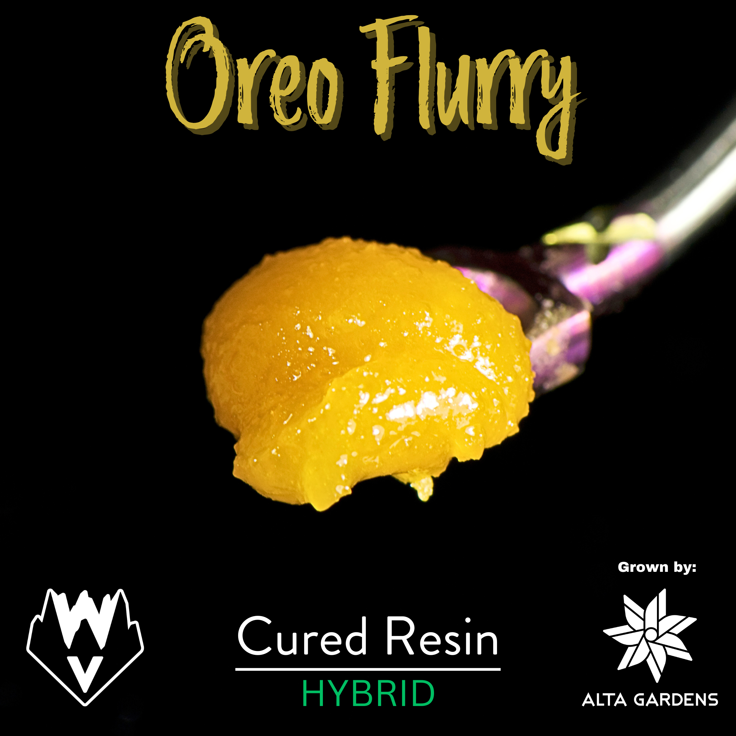 Photograph of product: Willamette Valley Alchemy - Cured Badder - Oreo Flurry
