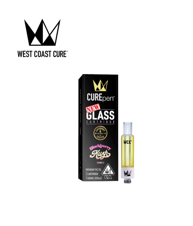 Photograph of product: BLACKBERRY KUSH 1G CARTRIDGE