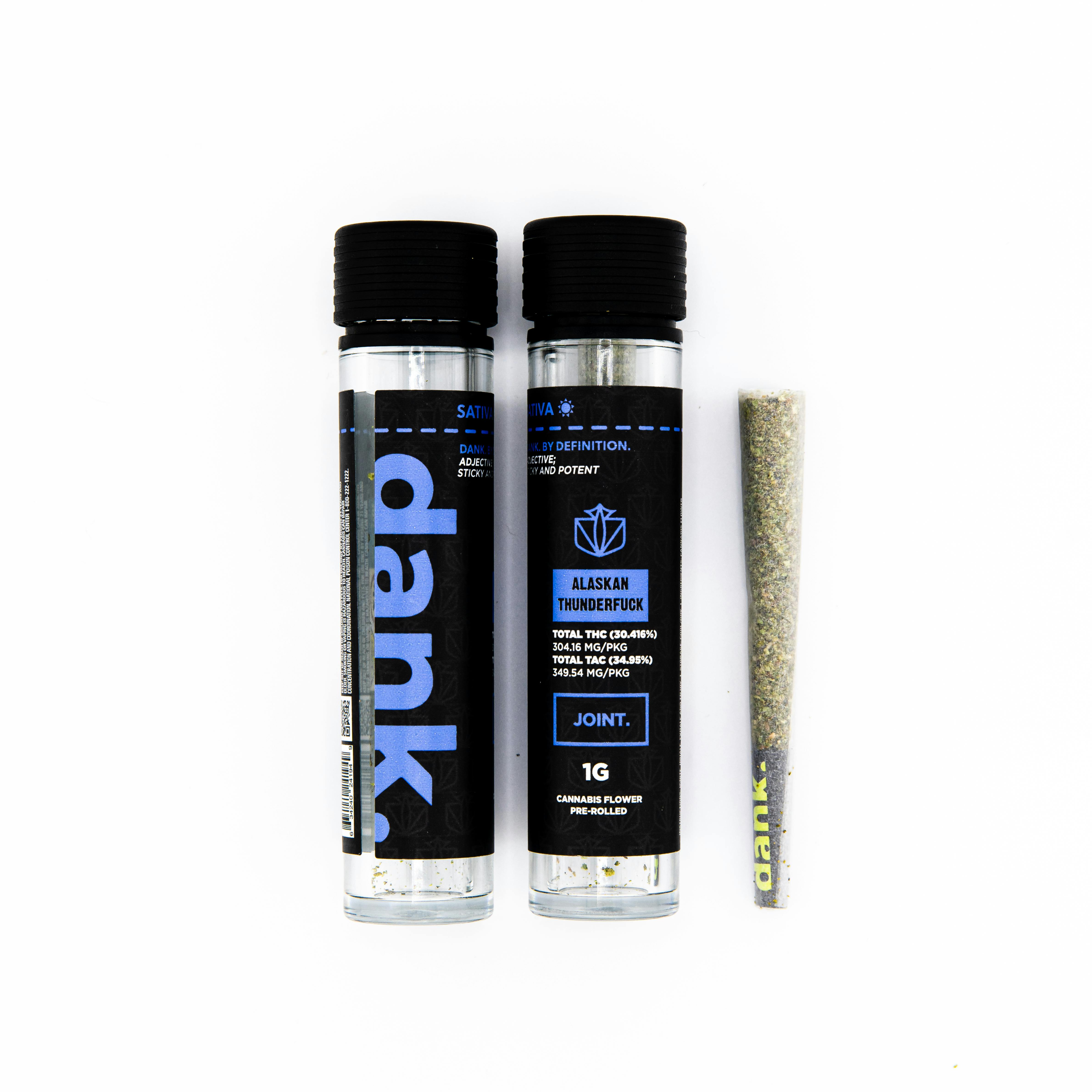 Photograph of Product: Dank - Alaskan Thunderfuck Preroll