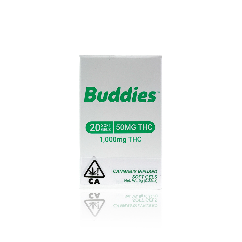 Photograph of product: 20ct Thc 50mg  Softgels