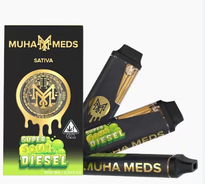 Photograph of product: Muha Meds - Disposable - 2g - Pineapple Express