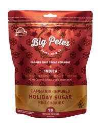 Photograph of product: 10pk Oui'd Holiday Sugar Cookies Big Pete's
