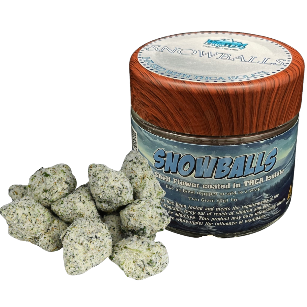 Photograph of product: Frosteez Purple Punch Snowballs (2G)