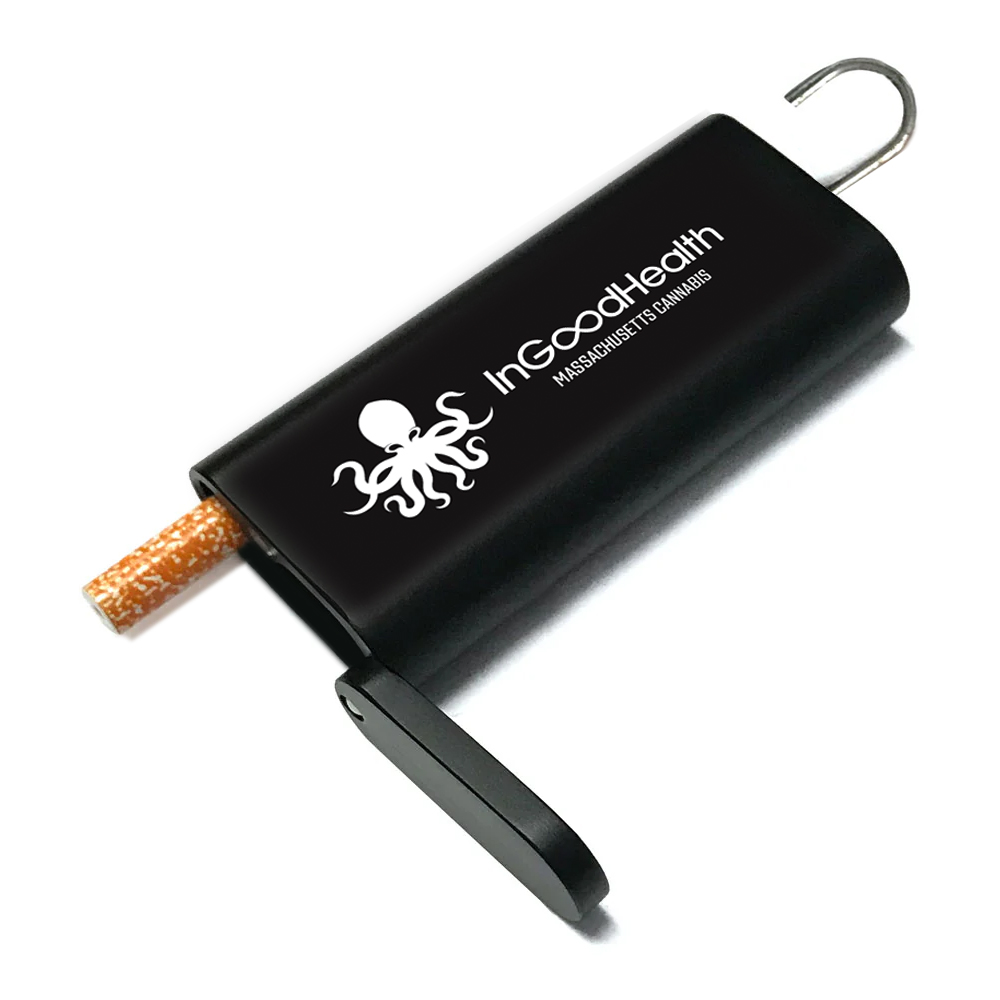 Photograph of product: Black Aluminum Dugout w/ Magnetic Top