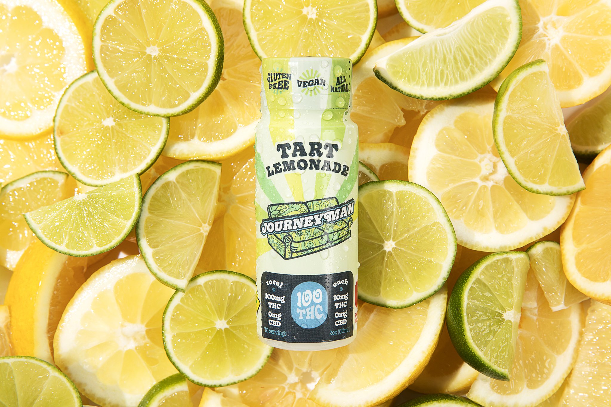 Photograph of product: Journeyman Tart Lemonade (H) Syrup 100mg