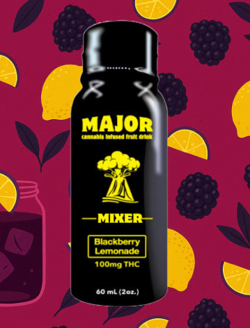 Photograph of product: Major | Blackberry Lemonade | 100mg