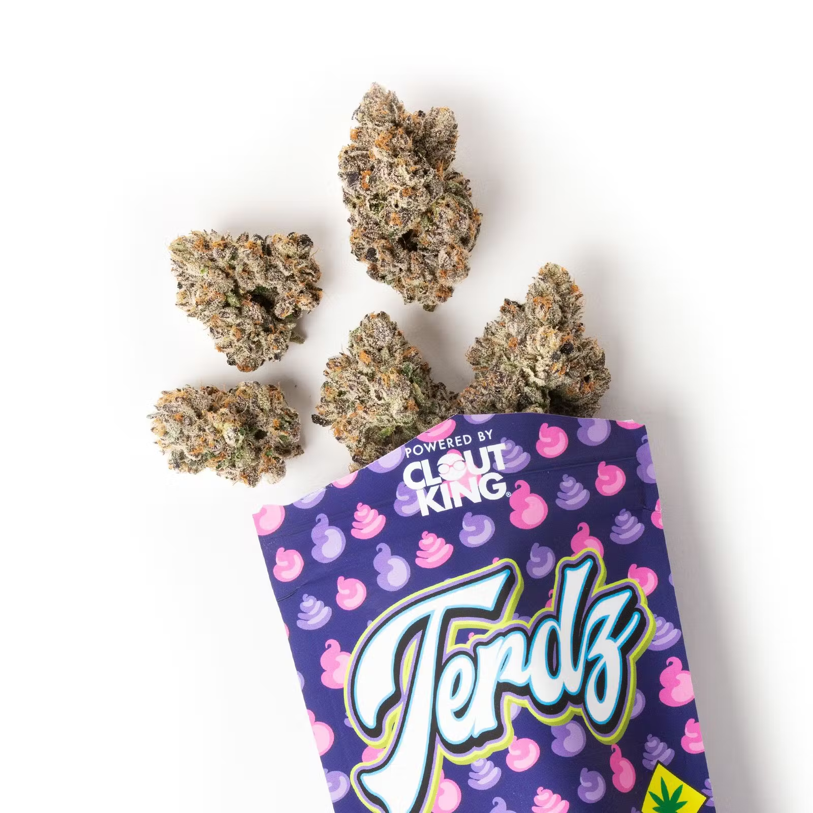 Photograph of product: Clout King - Terdz Pre Packed 1/8th