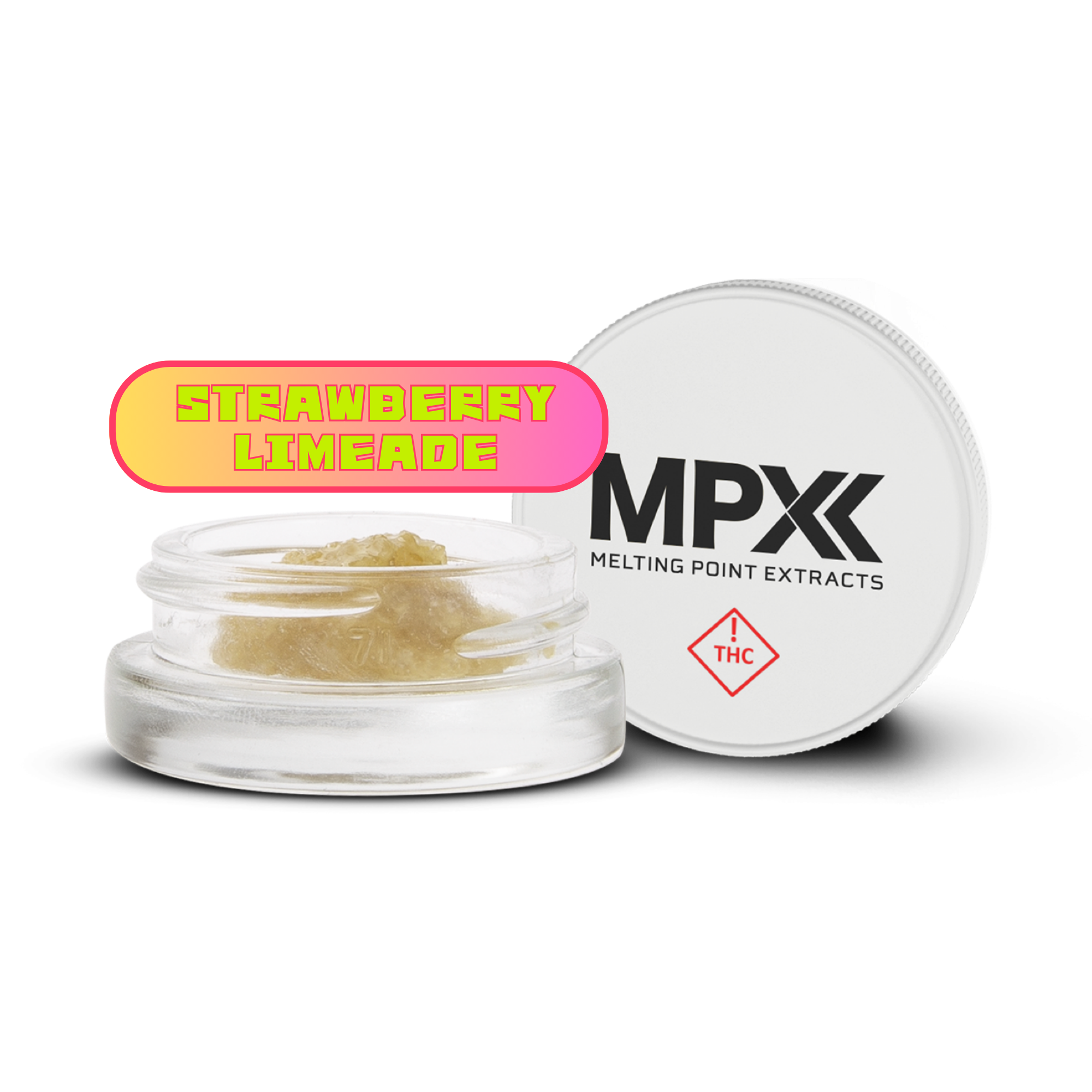 Photograph of product: MPX Strawberry Limeade Live Rosin