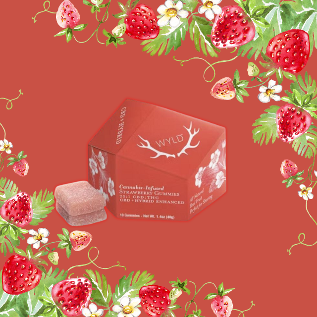 Photograph of product: GUMMIES | STRAWBERRY 20 :1