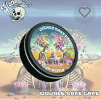 Photograph of Product: Stoned to the Bone | Double Bake Cake | Live Rosin | 1g